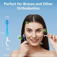 thumbnail image 3 of manual toothbrushes Home Travel Portable Travel Disposable Bead Toothbrush Thread Fresh And Clean Soft Toothbrush With, 3 of 9