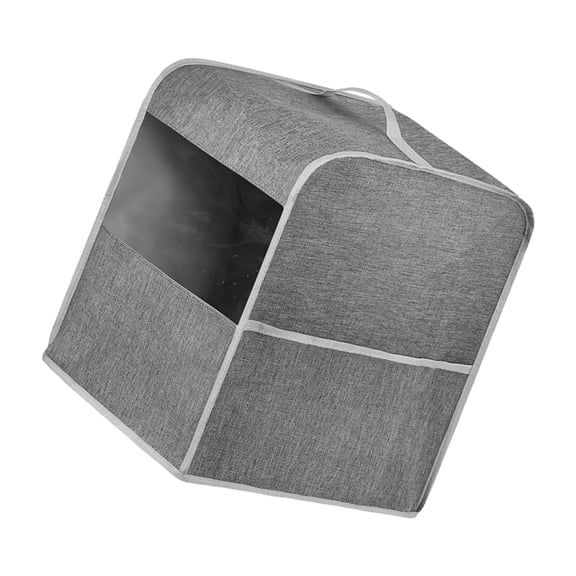 Miiottaa Coffee Machine Dust Guard Coffee Maker Dustproof Cover with Mesh Side Pocket