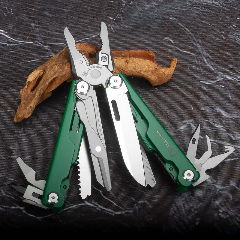 20in1 Replaceable Part Hand Multi Tool Multi-tool Sets Cutter Survival Pliers Multifunctional Folding Knife Multitools