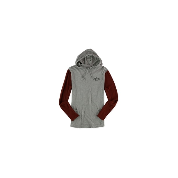 Sudadera con capucha Vans Milner para hombre gris grande