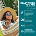 thumbnail image 6 of Bliss Hammocks 40"W Single Hammock with Rope Loops & Tree Straps, 220 lb, Hampton Stripe, 6 of 17
