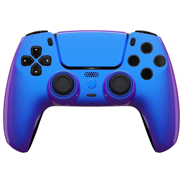 Custom Controllerzz Wireless Controller Compatible with PS5 - Multiple Designs Available (PS5 Chameleon)