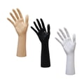 thumbnail image 3 of Mannequin Hand Jewelry Display Holder Stand Long Arm Support Organizer Hand Manquin for Chain Watch Bangle home shop Decor A-Black, 3 of 6