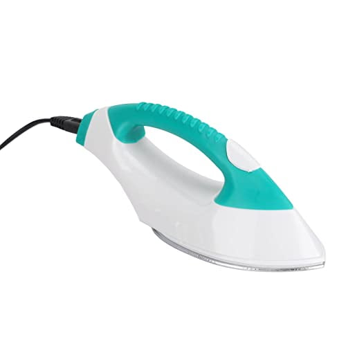 Planchadora de ropa doméstica, ABS, alta conductividad térmica, buen control de temperatura, miniplancha eléctrica, resistente al polvo, eficiente, ligera, para viajes.