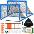 thumbnail image 1 of Portería de fútbol Bearwill para niños 4x3 pies con balón, escalera y conos, 1 of 9