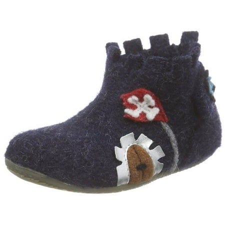 

Living kitzbuhel Boiled Wool shoe knight s castle baby dark blue