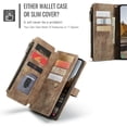 thumbnail image 4 of CaseMe Case for Samsung Galaxy A37 5G Wallet Case for Women Men, Fashion Durable PU Leather Magnetic Flip Lanyard Strap Wristlet Zipper Card Holder Wallet Phone Case for Samsung Galaxy A37 5G 6.7", 4 of 9