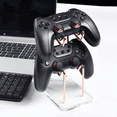 thumbnail image 3 of Universal Metal Gaming Controller Stand Headphone Holder - Compatible with PlayStation, Xbox, Nintendo and PC Accessories, 3 of 9