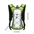 thumbnail image 2 of Cycling Hydration Backpack, Nylon Waterproof, Large Capacity Drawstring Design, Unisex for Outdoor Hiking Sports, Multiple Colors, 2 of 6
