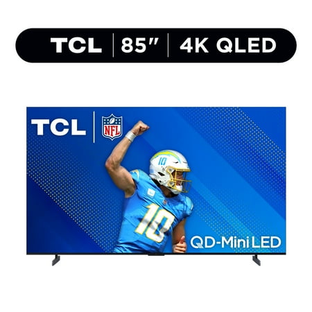 TCL 85” Class QM8 (85QM851G) 4K UHD HDR QD Mini-LED Smart TV with Google TV (NEW 2024)