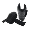 thumbnail image 4 of 1 par de botas de pata de caballo patas traseras de patas de protección de protección para hembras negras Sunnimix Botas Fetlock para salto de caballos, 4 of 8