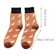 thumbnail image 5 of JeashCHAT Winter Women Coral Fleece Socks Middle Tube Retro Stocking, 5 of 5