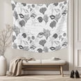 thumbnail image 5 of Coastal Grey Small Tapestry for Bedroom Wall Hanging Tapestry,Retro Ocean Coral Shell Starfish Seahorse Ceiling Backdrop Tapestries Poster Blanket Wall Decor for Teens Room Living Room Dorm 23" x 28", 5 of 8