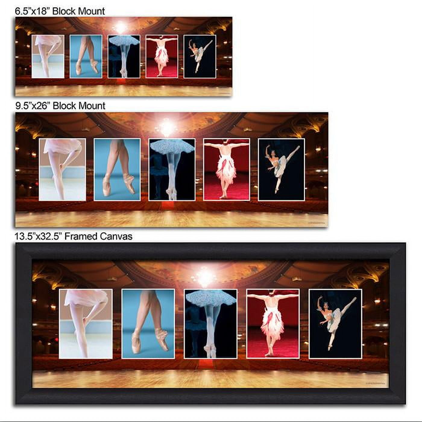 Personalized Dance Ballet Name Canvas Wall Art, Live Previews, Choose Each Photo, Multiple Options