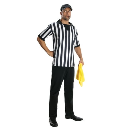 Referee Shirt Adult Unisex Costume Kit R880572 - Standard Large