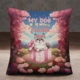 thumbnail image 2 of My Cat is My Valentine Cute Siamese in Gift Box Pillowcase Double Sided Cat Lover Kitten Owner Gifts Pillow Case Covers - 3006, 2 of 3