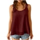 thumbnail image 3 of TaTaai Flattering Ruffle Sleeveless Tank, Women's Boho Chiffon Round Neck Lacing Top, Breathable Summer Style, Ideal for Spring Daily Casual Use Gift, 3 of 8