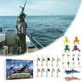 thumbnail image 5 of Countdown Sets Fishing Advent Calendar for Adult Men and Teen Boys - for Freshwater and Saltwater Fishing Enthusiasts in 2024, 5 of 8