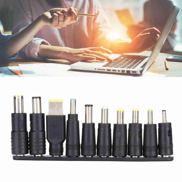 Enchufes de Alimentación de CC, Material de Alimentación Compacto Portátil de 5.5x2.1 mm ABS ABS para Computadora Portátil para Fuente de Alimentació