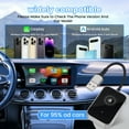 thumbnail image 6 of 2 in 1 Wireless CarPlay Adapter 2025 Upgraded, Wireless CarPlay & Android Auto Adapter Converts Factory Wired CarPlay to Wireless, Plug and Play Car Play Wireless Adapter, Compatible /Android, 6 of 7
