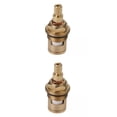 thumbnail image 1 of AMLESO Wander Cloudly 2x Ceramic Tap Cartridge Valve Disc Insert Quarter Turn Small 1/4, 1 of 8