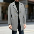 thumbnail image 2 of Fgnfyis Mens Coat Outdoor Casual Wool Blend Anorak Jacket for Versatile Wear Stylish and Functional Design for Everyday Adventures Jacket for Men GY1 XL, 2 of 6