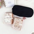 thumbnail image 3 of KUIZAP Little Bear Wallet Cartoon Women's Short Wallet Button 30% PU Card Bag(style D), 3 of 7