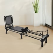 Stamina AeroPilates Premier Studio Reformer Workout Machine, Black