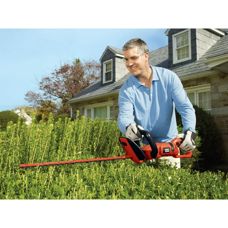 BLACK DECKER Electric Power 24 HedgeHog Hedge Trimmer 3.3 Amp with Rotating Handle Walmart