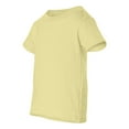 thumbnail image 2 of Rabbit Skins Infant Comfort Ribbed Crewneck Jersey T-Shirt, Banana, 6 Months, 2 of 5