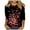 #03 Multicolor, variant on T-Shirt for Women Valentine's Day Shirts Loose 3/4 Sleeve Heart Print Shirt Casual Crew Neck Blouses Three-quarter Sleeve Pullover Top