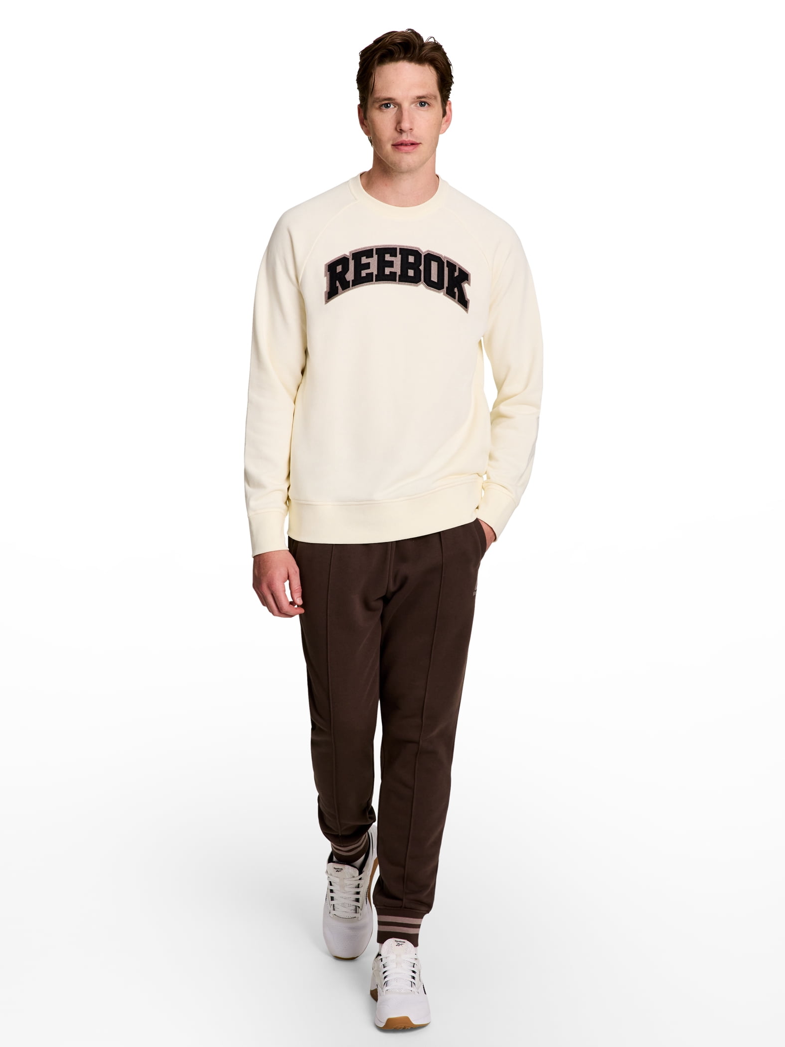 Reebok Men's and Big Men's League Crewneck Sweatshirt, Sizes XS-5XL