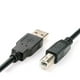 thumbnail image 4 of USB 2.0 de tipo Cable de escáner de impresora compatible con transferencia de datos -100cm negro Yotijar cable de impresora, 4 of 10