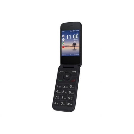 Alcatel 4052R 2.8" 4GB Memory At&t GSM SmartPhone, Black
