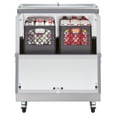 thumbnail image 2 of Maxx Cold Milk Cooler, 34"W, Stores up to (8) 13" Milk Crates, in Stainless Steel (MXMC34HC), 2 of 7