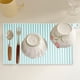 thumbnail image 4 of Aparatos de cocina, accesorios de cocina, tapete aislante para mesa de comedor, cuadrados colgantes, tapete para desagüe de fregadero, tapete aislante antideslizante para restaurante, tapete para tazó, 4 of 6