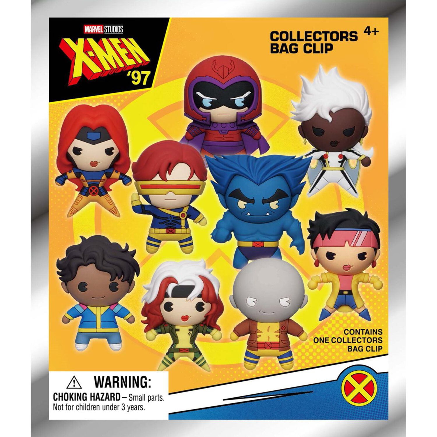 X-Men '97 Series 2 3D Foam Bag Clip Random 6-Pack