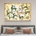 thumbnail image 4 of Fortune Deer Decorative Painting Canvas Poster Bedroom Decor Sports Landscape Office Room Decor Gift,Frame-style,16x24inch(40x60cm), 4 of 8