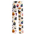 thumbnail image 6 of Fabrcox Halloween Womens Pajama Pants Ghost Pumpkin Candy Women's Sleep Pants Fall Winter Festival Soft Lounge Pants for Women Purple XXL, 6 of 6