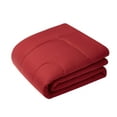 Mainstays Red Reversible 7Piece Bed in a Bag Comforter Set with Sheets