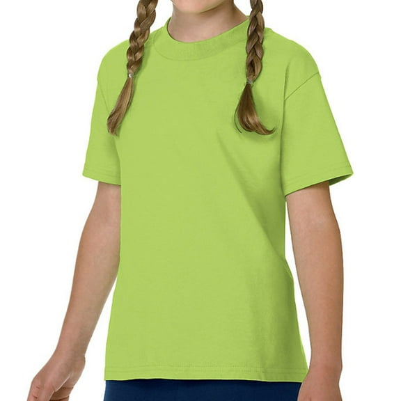 Hanes - Authentic Youth T-Shirt - 5450, Lime, XL