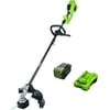 Greenworks 40V 14" Cordless Battery String Trimmer (Attachment Capable) with 4.0 Ah Battery & Charger
