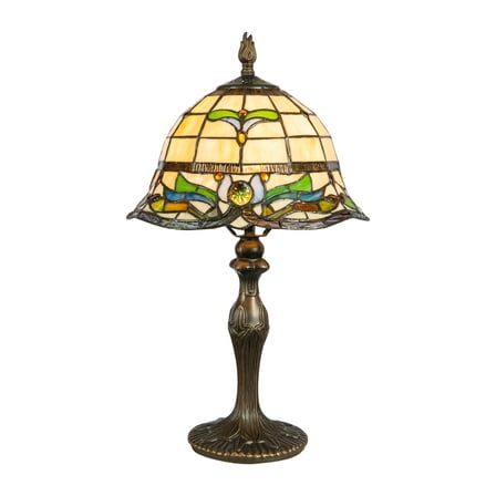 Dale Tiffany Jassmyne 18.5" Tall Handmade Tiffany Table Lamp