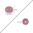 thumbnail image 3 of Craft County Oval Glass Rod Beads – Various Colors and Packs – Loose Beads for Jewelry and Decorations, 3 of 4