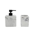 thumbnail image 1 of Set Baño Skab 2 Piezas Marmoleado Blanco, 1 of 3