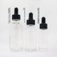 thumbnail image 3 of Botella de aceite esencial Boston transparente de 30 ml y 4 oz, botella de vidrio Boston, botella con gotero, botella dividida, botella rociadora, 3 of 6