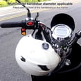 thumbnail image 4 of Scienceny Universal motocicleta bicicleta de carretera casco percha bloqueo anti-pérdida manillar montado candado ajustable seguridad de la motocicleta Accesorios para motos Scienceny VI015537-00B, 4 of 6