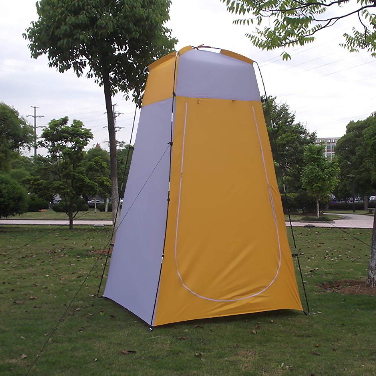 Pop Up Privacy Shower Tent, Dressing Room, or Portable Toilet Stall with Carry Bag for Camping, Beach, Outdoors