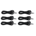 thumbnail image 1 of 6X 6P6C RJ11 Cable de Telefono del Modem de Fax de Extension de Telefono 5M Longitud Negro, 1 of 5