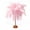 Pink, variant on CCMAOLU Artificial Feather Table Lamp with Plug in Wire,Gold LED Bedside Lamp for Bedroom,Easy to Use Nightstand Light with Soft Feathers,Perfect for Bedroom & Desk